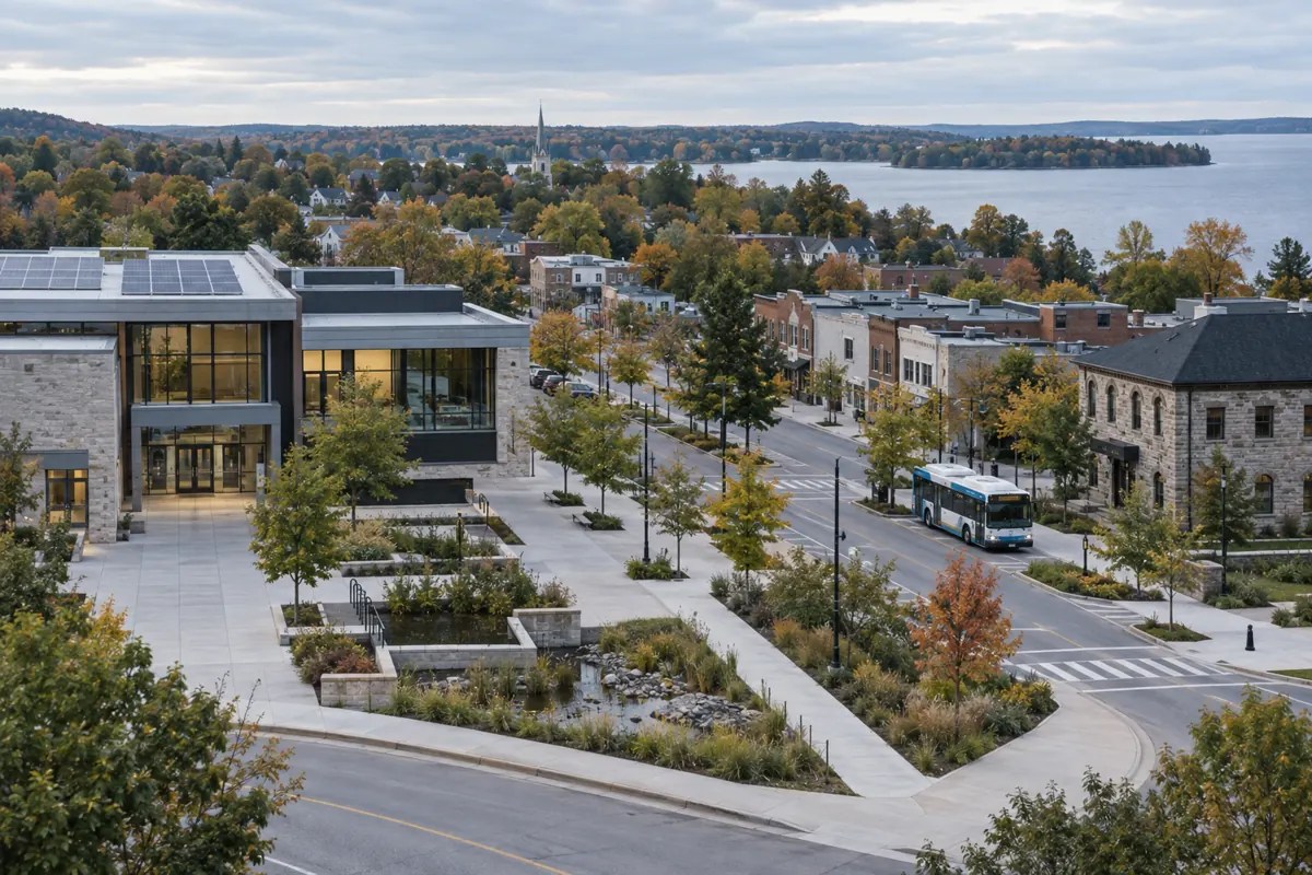 A Canadian municipality investing in resilient, low-carbon public infrastructure